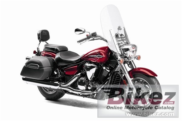 Big Yamaha v star 1300 tourer picture and wallpaper from Bikez.com